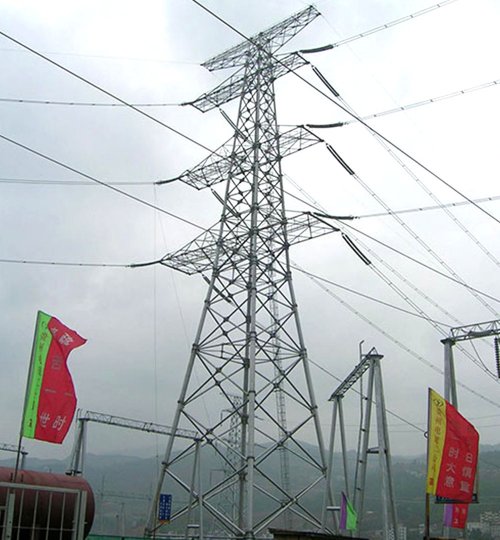 220kV-双回转角塔